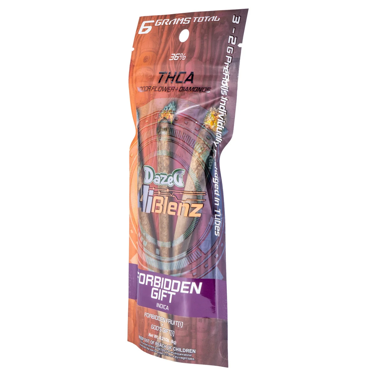 AI Blenz Pre-Roll - Forbidden Fruit [6G] - Image 3