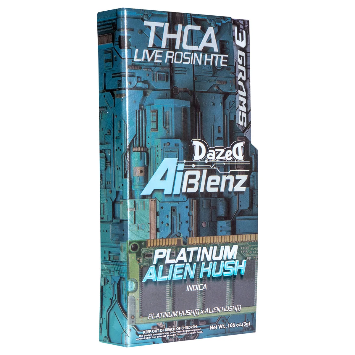 Platinum Alien Kush AI Blenz Disposable [3G] - Image 3