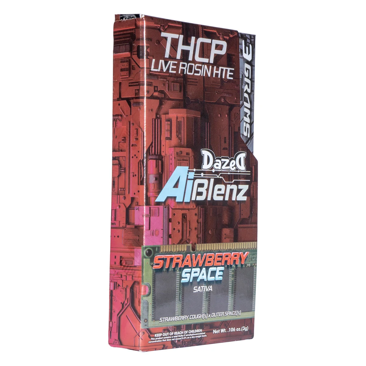 Strawberry Space AI Blenz Disposable [3G] - Image 3