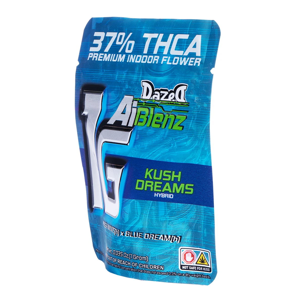 AI Blenz - Kush Dreams THC-A Flower [1G] - Image 3