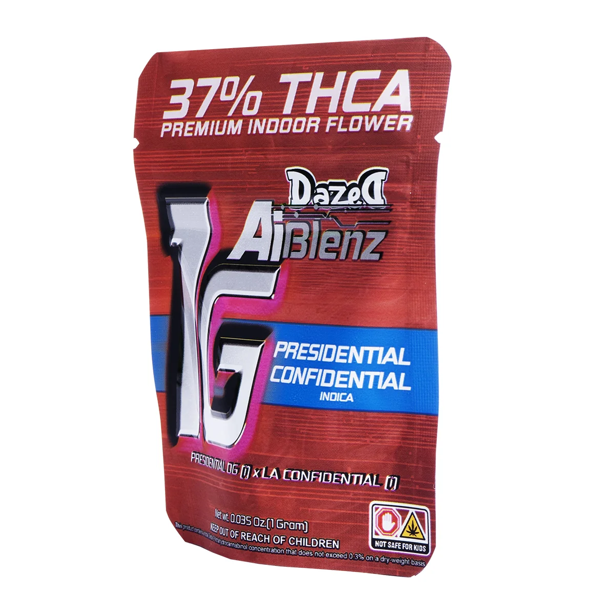 AI Blenz - Presidential Confidential THC-A Flower [1G] - Image 3