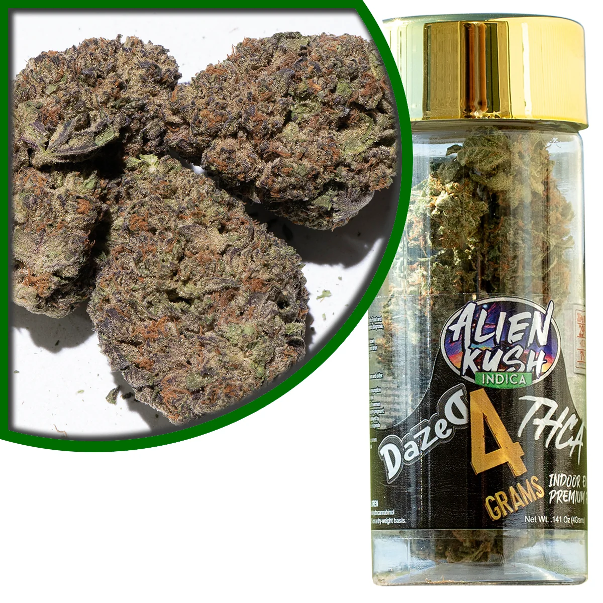 Alien Kush THCA Flower [4G] - Image 4