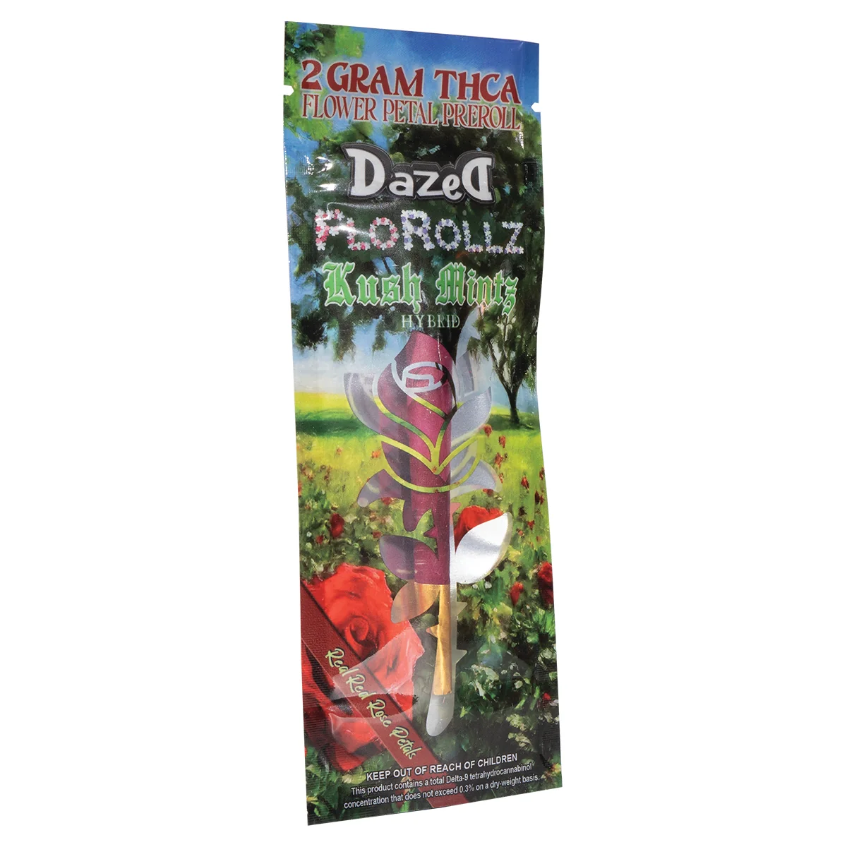FloRollz THCA Pre Roll - Kush Mintz [2G] - Image 2