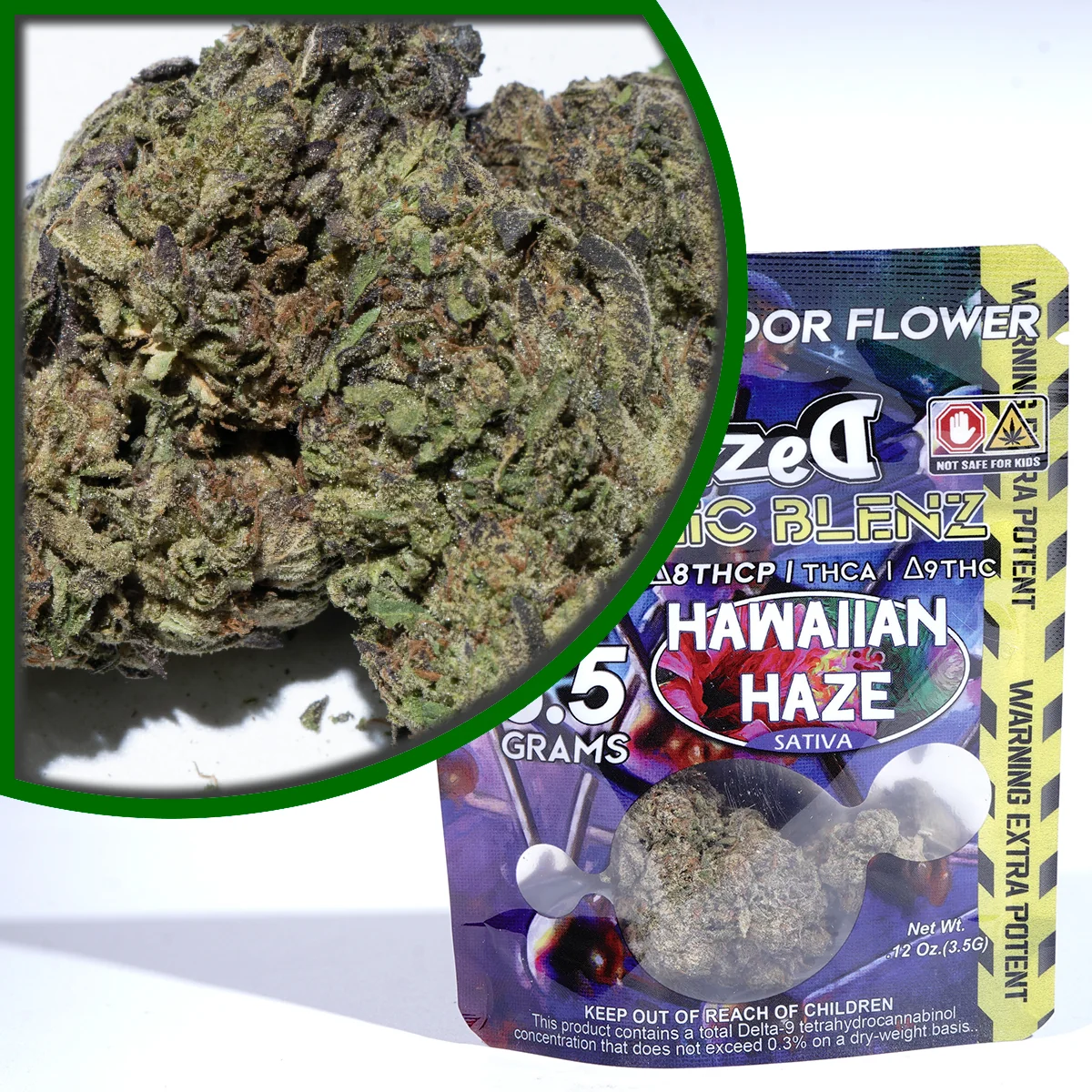 Flower 3.5g - Hawaiian Haze Atomic Blenz - Image 4