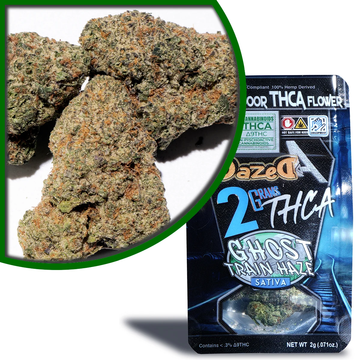 Ghost Train Haze THCA Flower [2G] - Image 4