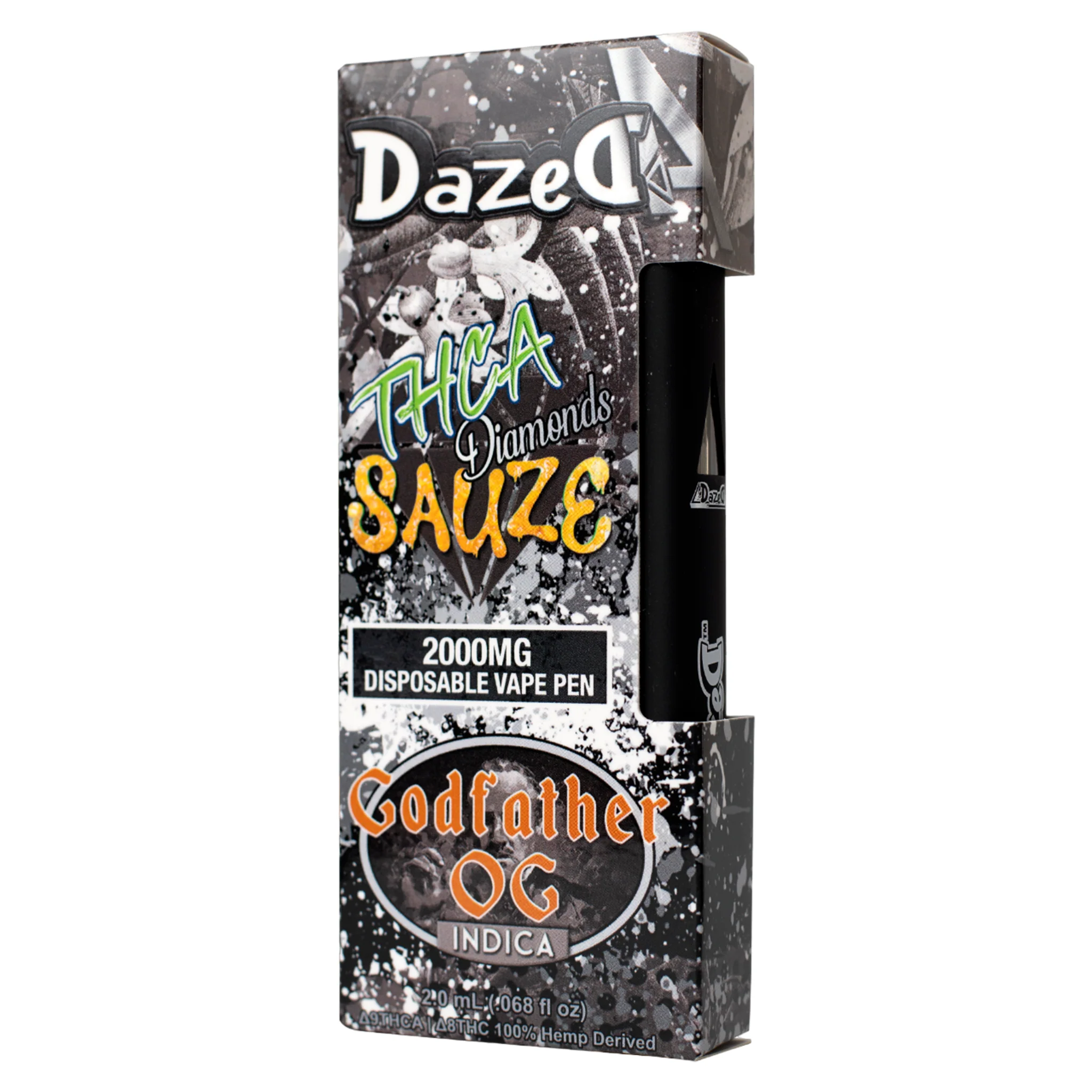 Godfather OG THCA Diamonds Sauze Disposable [2G] - Image 3