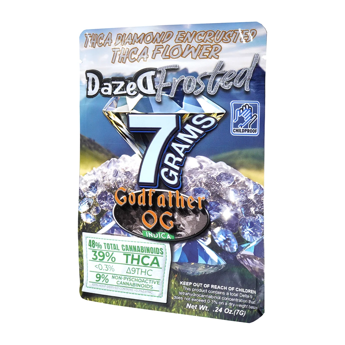Godfather OG Frosted THCA Flower [7G] - Image 3