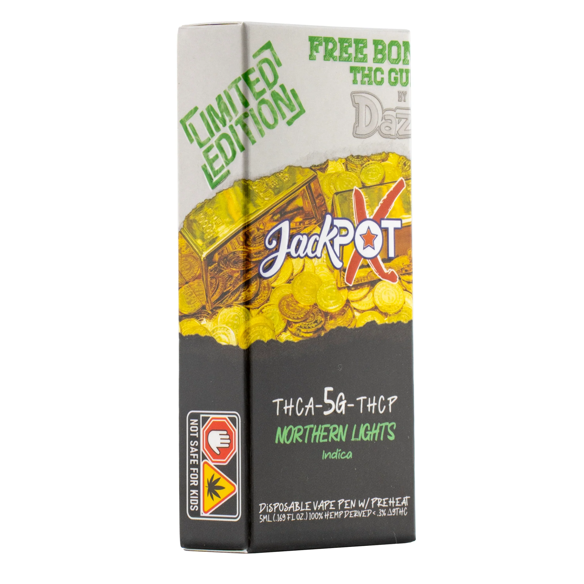 JackPotX 5g - Northern Lights D8/THCA/THCP - Image 3