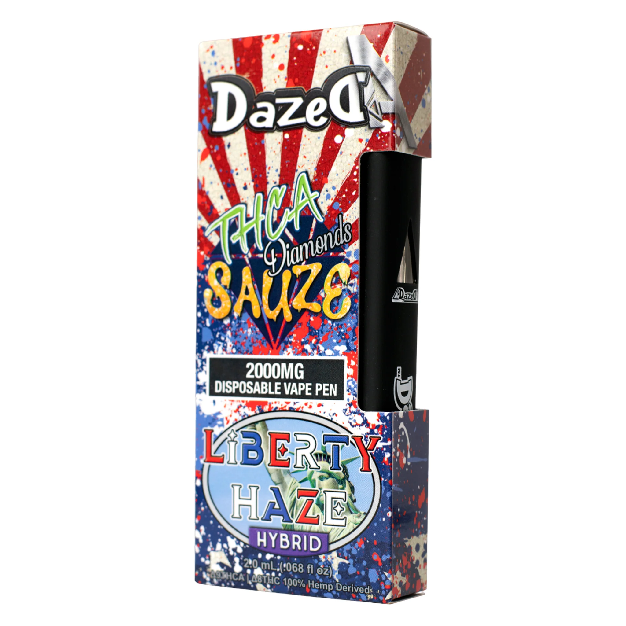 Liberty Haze THCA Diamonds Sauze Disposable [2G] - Image 3