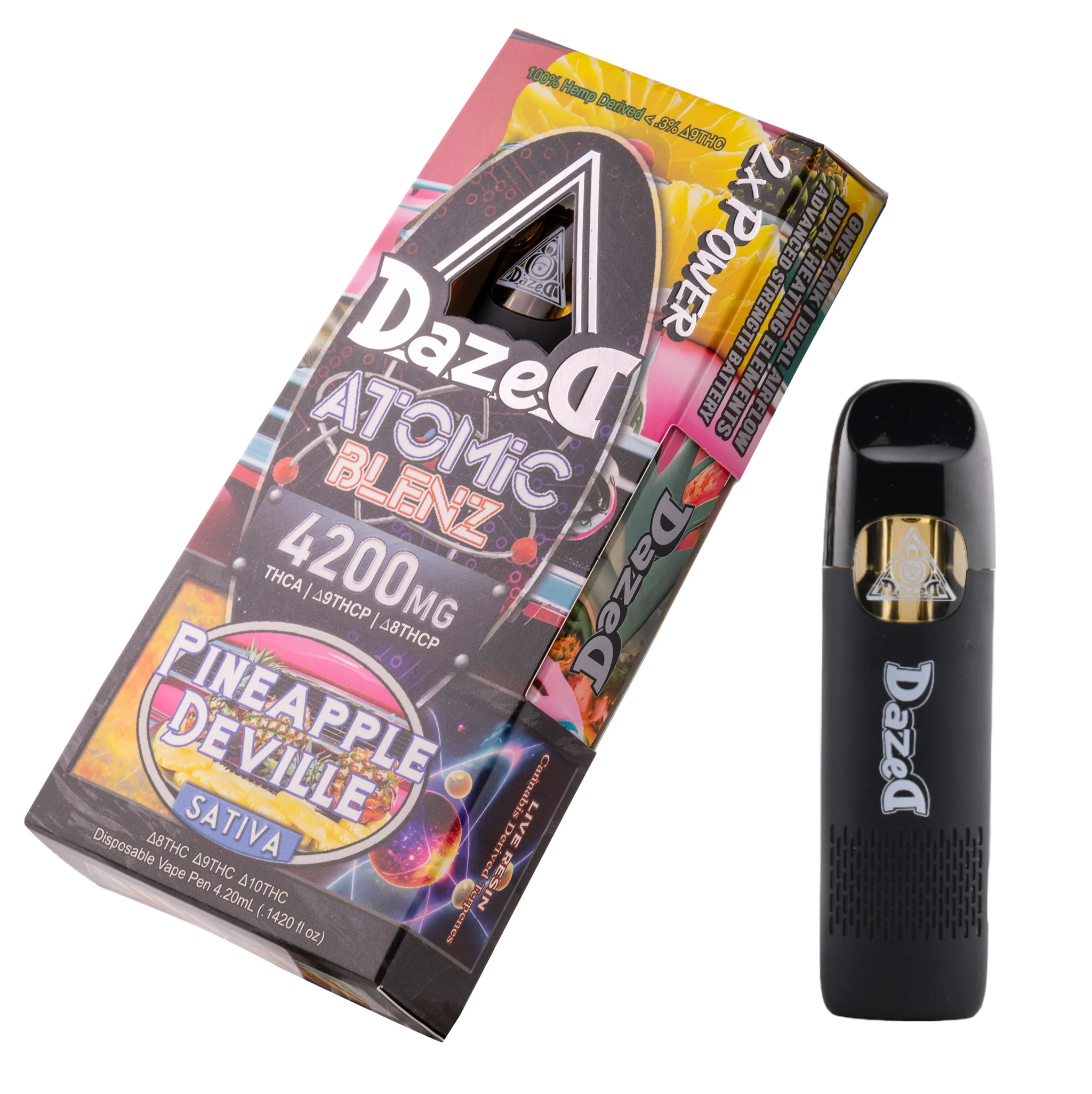 Pineapple Deville Atomic Blenz Nimbuz Live Resin [4.20G] - Image 3