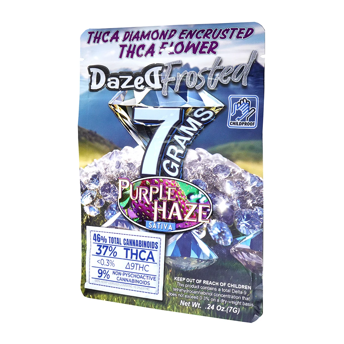 Purple Haze Frosted THCA Flower [7G] - Image 3