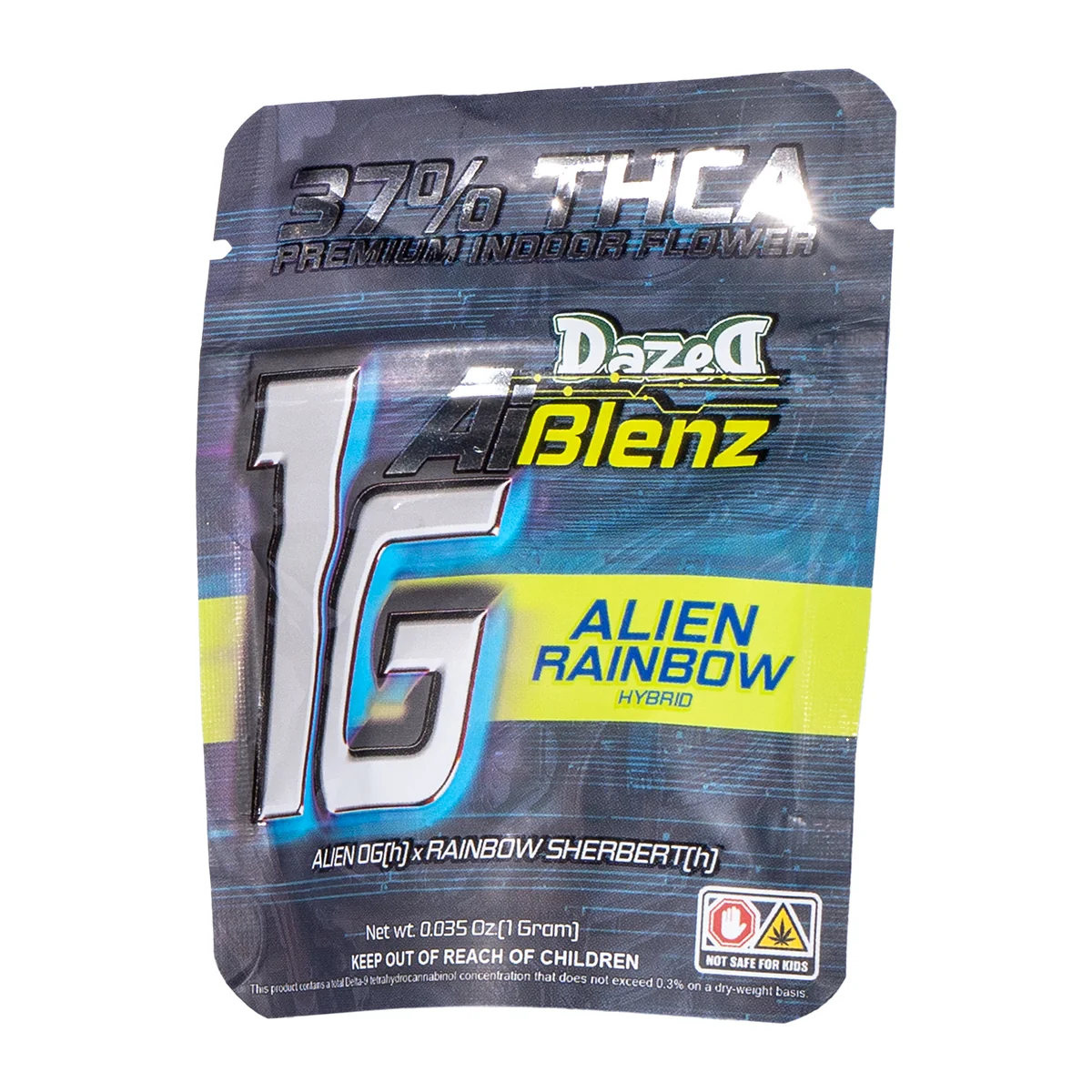 AI Blenz - Alien Rainbow THC-A Flower [1G] - Image 3