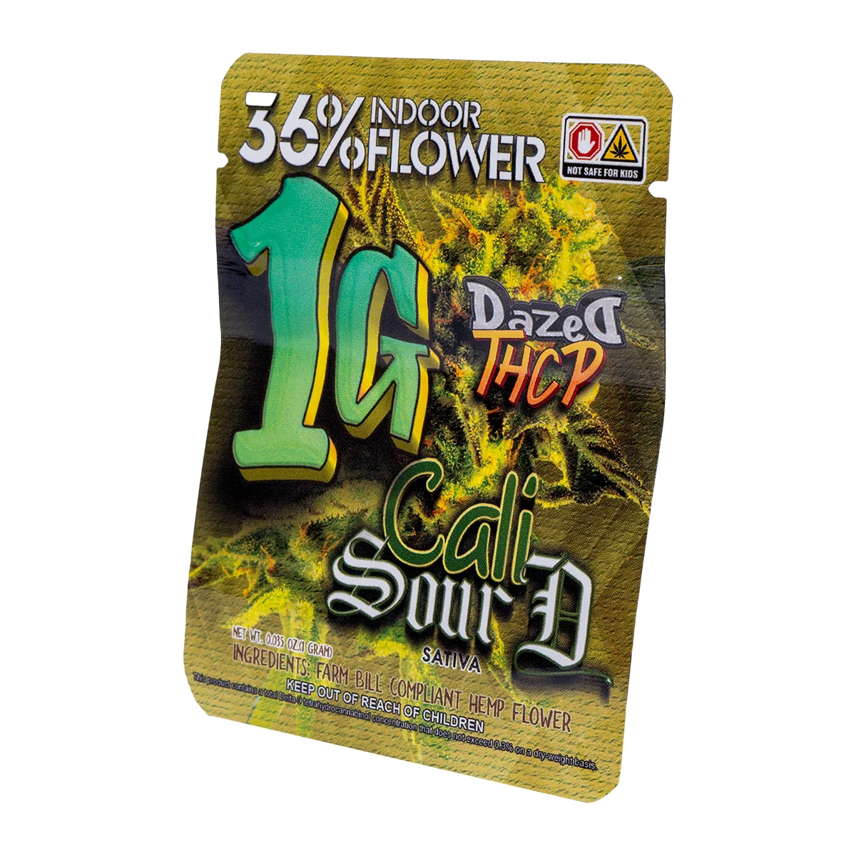THCP Flower - Cali Sour D [1G/4G] - Image 3
