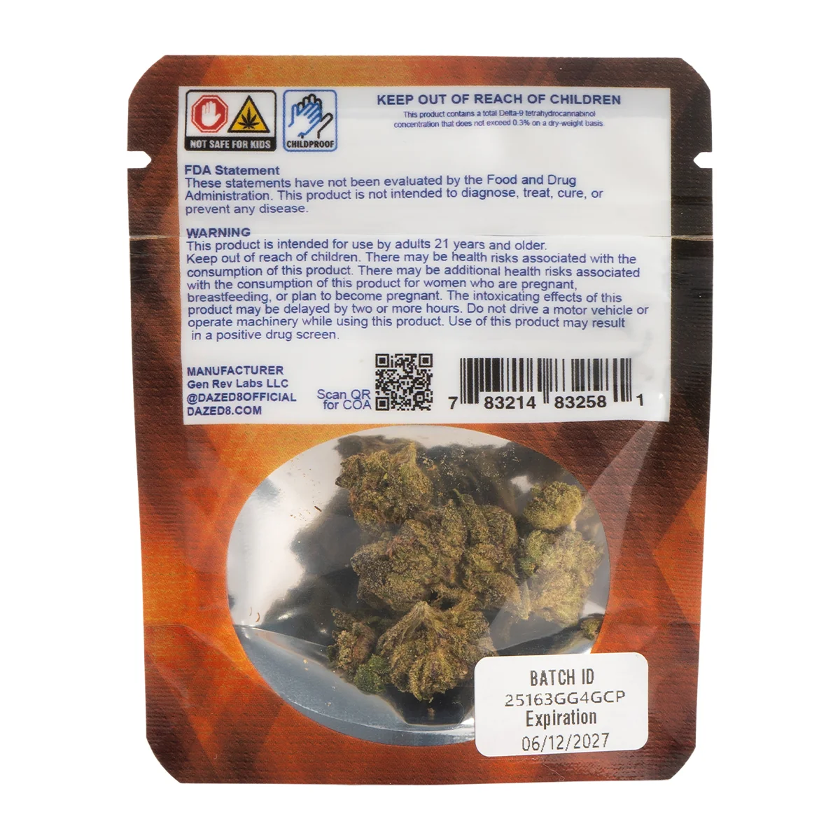 THCP Flower - Godfather OG [1G/4G] - Image 4