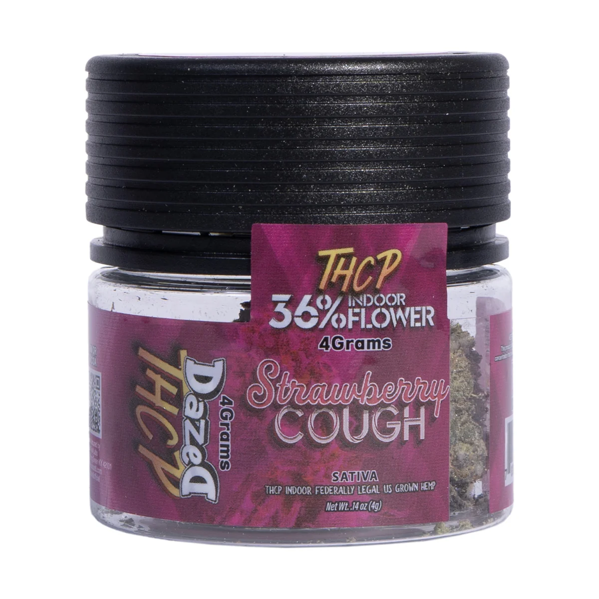 THCP Flower - Strawberry Cough [1G/4G] - Image 5