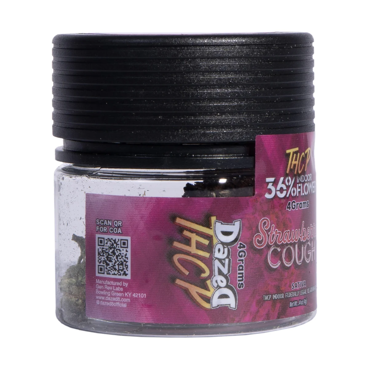 THCP Flower - Strawberry Cough [1G/4G] - Image 6