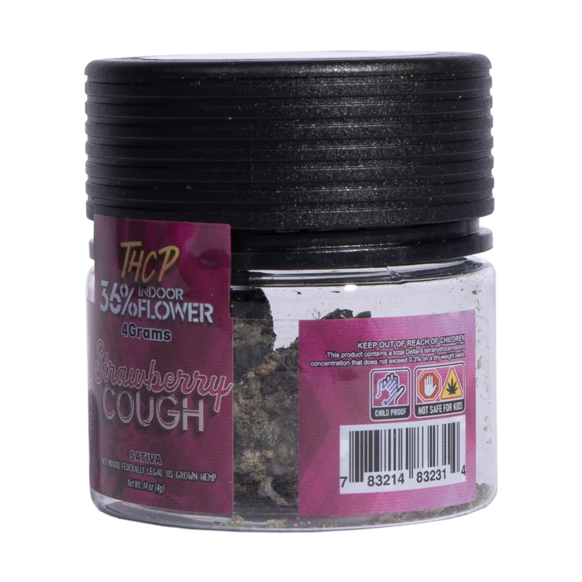 THCP Flower - Strawberry Cough [1G/4G] - Image 7