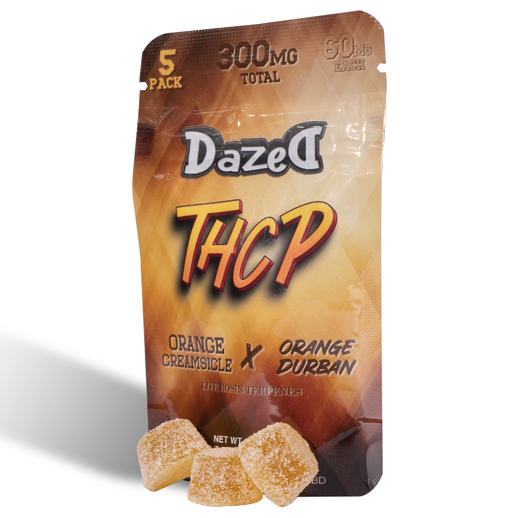 THCP Gummies - Orange Creamsicle 5pc [60MG] - Image 3